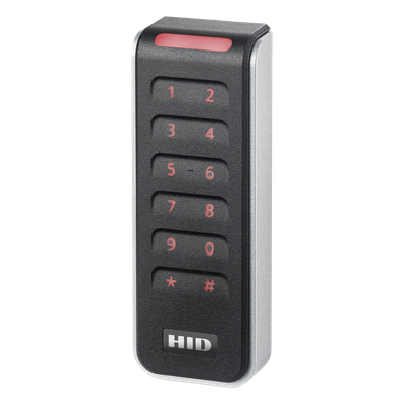 Lector con Teclado SIGNO PRIORITY Estandar Profile Multitecnologia/ 20KNKS-T0-000000/ Garantia de Por Vida/ Pigtail/Wiegand & OSDP
