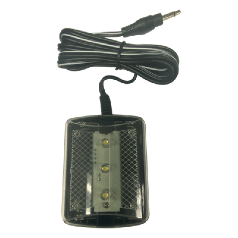 Luz LED estroboscópica de alta visibilidad en color blanca, para uso en WR120 
