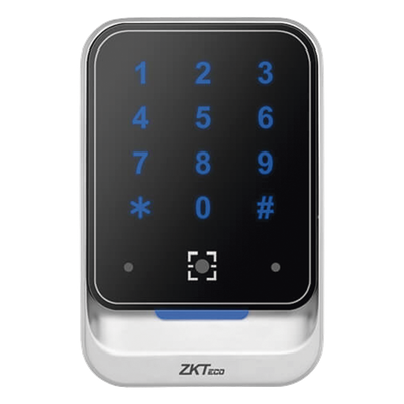 Lector Wiegand de Código QR Proximidad y Teclado / IP65 / Carcasa Metálica / QR Dinámico / RS485 OSDP