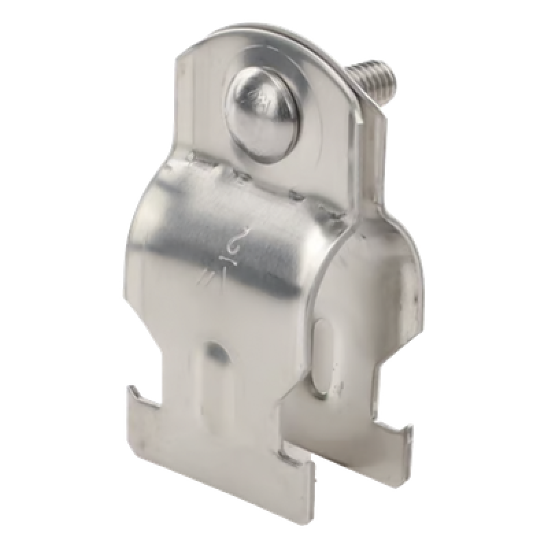 Abrazadera Tipo Strut / Acero Inoxidable 304 / Ancho 1.26 in (32.0 mm) / Tubo 0.82 in (21.0 mm) / Tornillería M6 Incluida