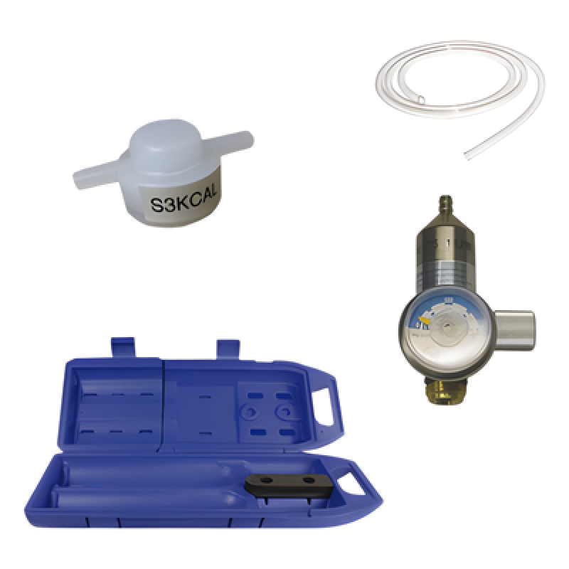 Kit de Calibración para Detector de Gases Combustibles / Copa de Calibración / Regulador de Flujo 1.5 LPM / Manguera y Estuche de Transporte / Sensor Catalítico