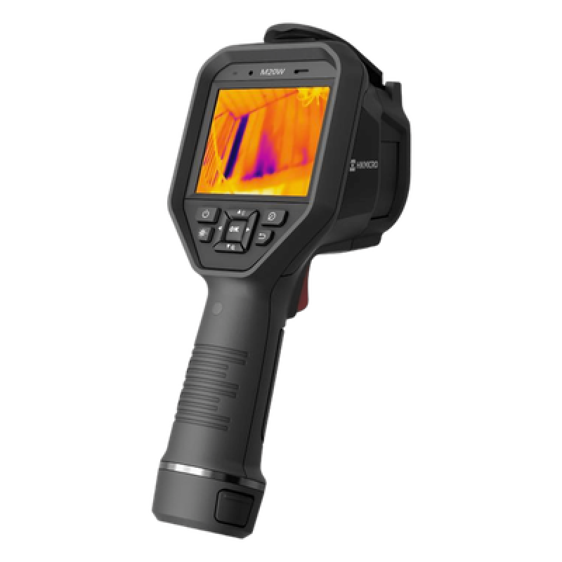 Cámara Termográfica Portátil / Detector 256 × 192 / FOV 50° × 37.2° / Rango -20 °C a 650 °C / Precisión ±2 °C / Pantalla Táctil 3.5" / IP54 / Caída 2 m (6.6 ft)