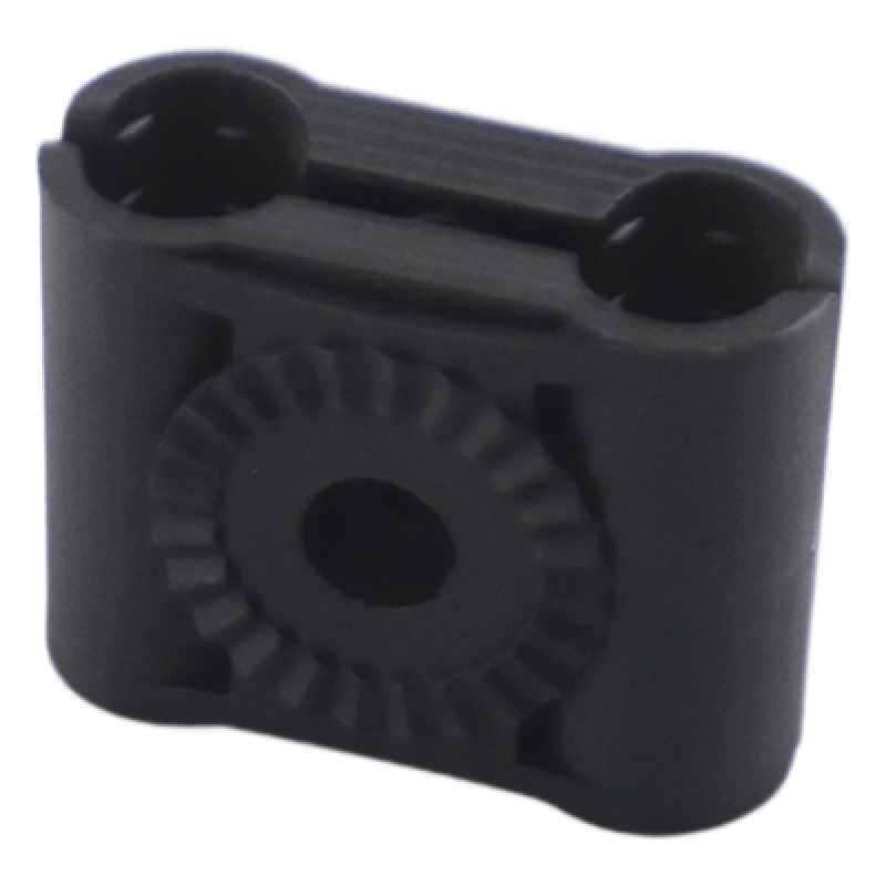 Paquete de 10 Sujetadores Plasticos Para Cable Coaxial de 3/8"