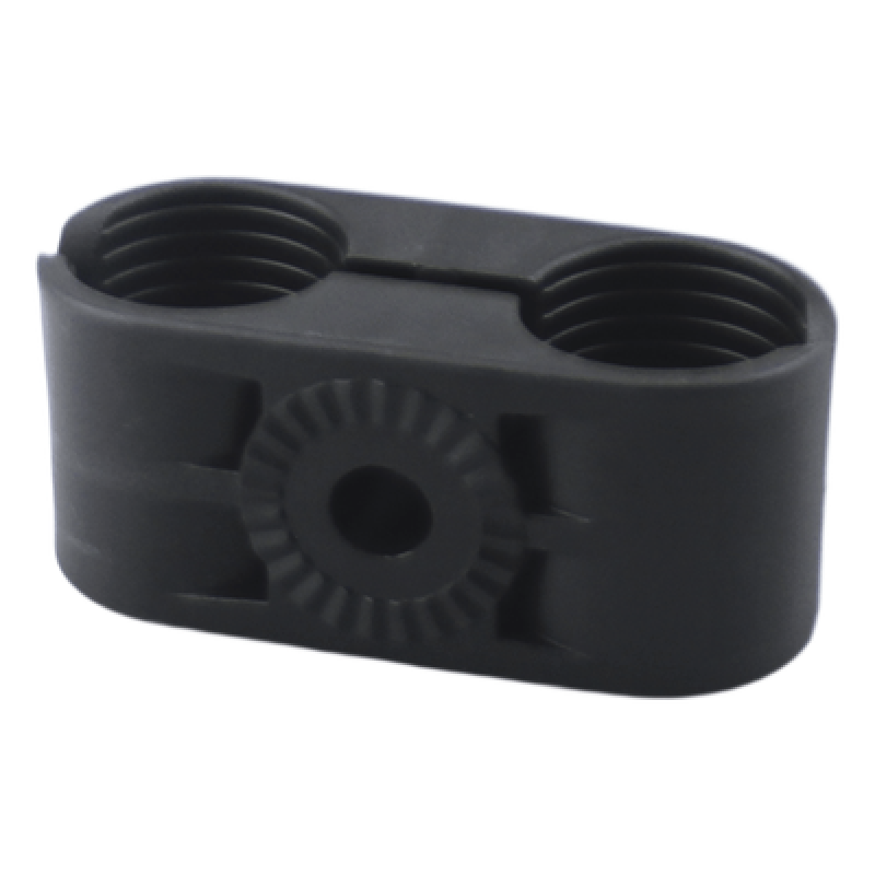 Paquete de 10 Sujetadores Plasticos Para Cable Coaxial de 5/8"