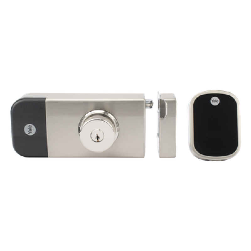 Cerradura Digital / Teclado Táctil Exterior / Control Remoto / 250 Usuarios / Zigbee / Alexa y Google Home