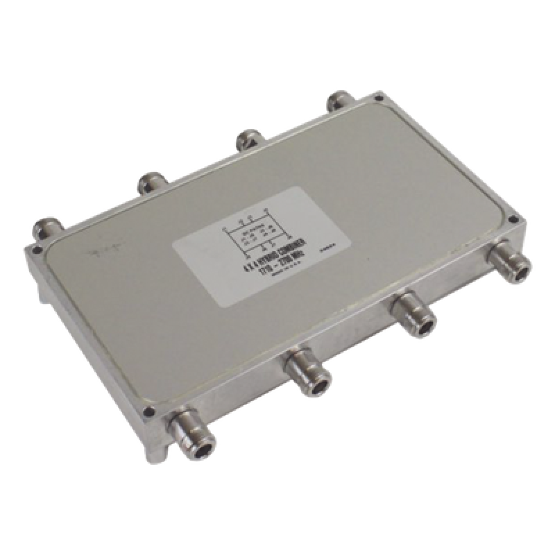 Combinador hibrido 4x4 694-2700MHz 150W -161dBc tipo N IP64