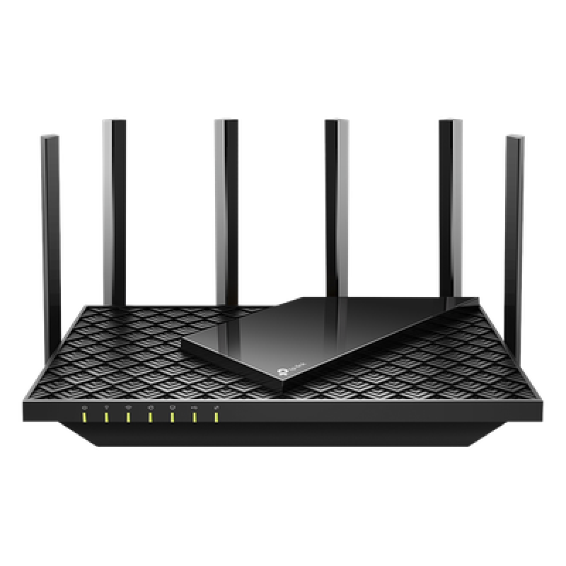 Router WiFi 6 Doble Banda / AX5400 MU-MIMO 4X4 y OFDMA / 1 puerto WAN 10/100/1000 Mbps / 4 puertos LAN 10/100/1000 Mbps / 1 puerto USB 3.0 / 6 potentes antenas / Administración App (Tether) o Página web / Protección HomeShield