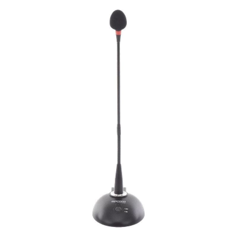 Micrófono de Escritorio Cuello de Ganso / Condensador Cardioide / Phantom +48V / Salida XLR Balanceada / Cable 8 m (26.2 ft)
