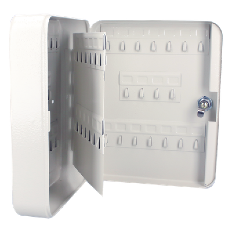 Caja para llaves / 36 llaves / Acero calibre 22 / Cerradura de latón / 6.3 x 7.9 x 3.0 pulgadas
