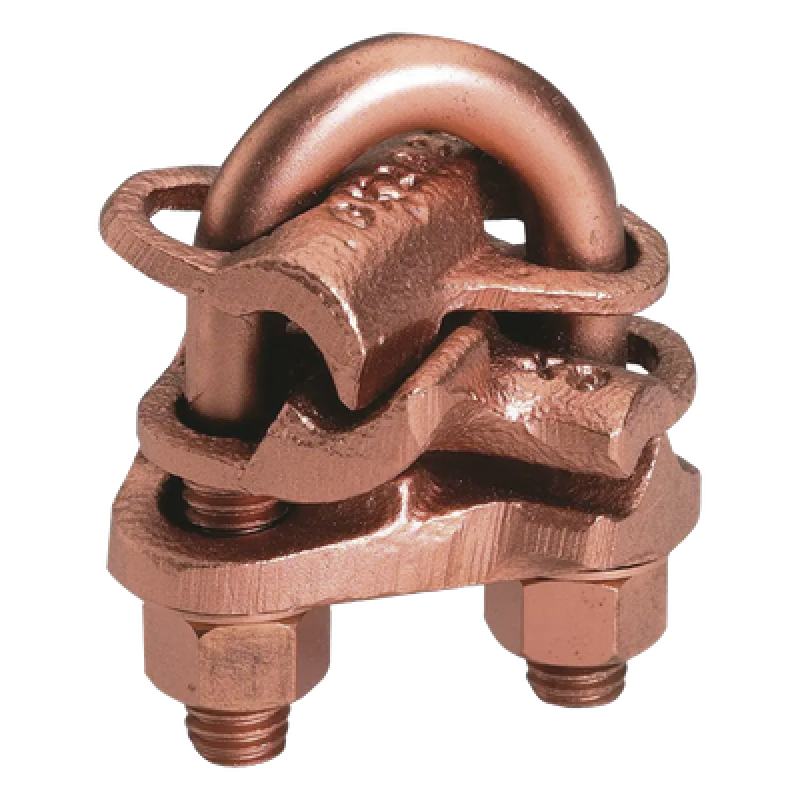 Conector mecánico tipo GX / Conexión cruzada 2 cables / Calibre 4 a 2/0 tre / Silicio bronce Durium / 2.75 x 1.69 x 1.69 in (70 x 43 x 43 mm) / Sin revestimiento