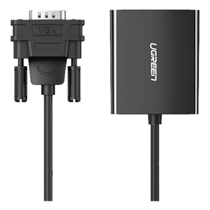 VGA Macho / Salida: HDMI Hembra / Resolución de 1080P@60Hz / Puerto Estéreo de 3.5 mm / Plug and Play, Sin Controlador / Longitud del Cable 15 cm (5.91 Pulgadas). / Incluye Cable de Alimentación USB / Incluye Cable de Audio de 3.5mm.