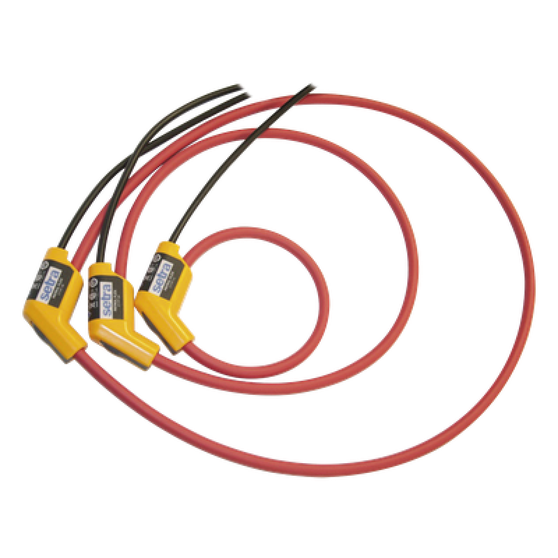 Transformador de Corriente Rogowski / Bobina Flexible 12 pulgadas / Rango 5 a 1,500 A / Salida 108 mV / IP40 / -20°C a +70°C