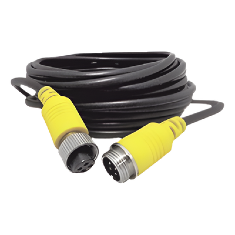 Cable extensor con conector tipo aviación de 15m solo para soluciones de videovigilancia móvil XMR
