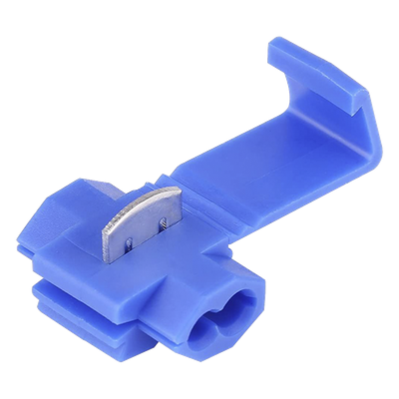 Terminal de Conexión sin Soldadura / Tipo Almeja / 16-14 AWG / Termoplástico Aislante / Paquete 25 Piezas