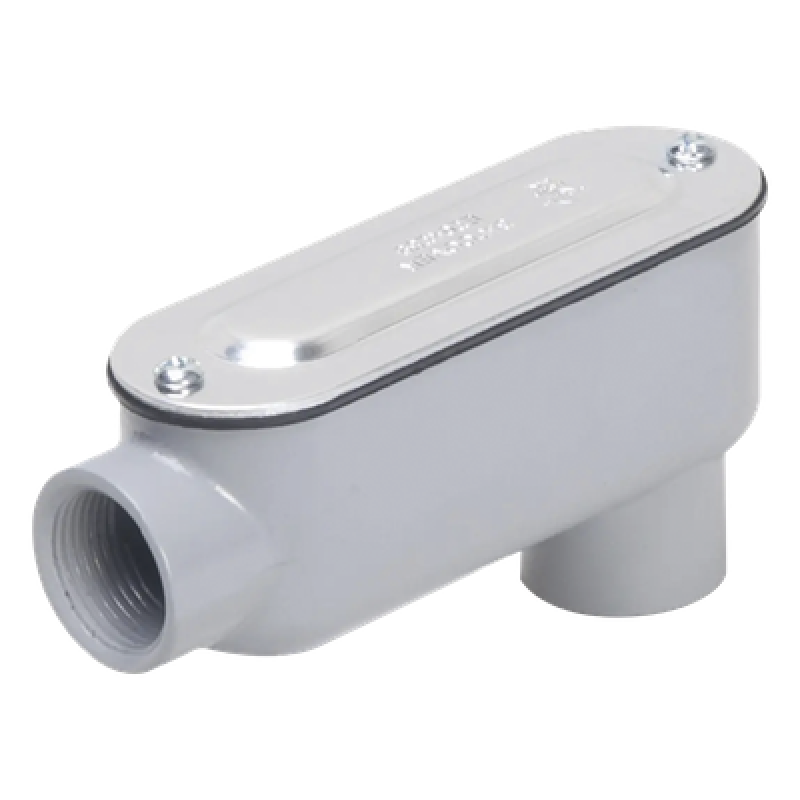 Caja Condulet tipo LB de 1/2" (12.7 mm) / Con tapa y empaque.