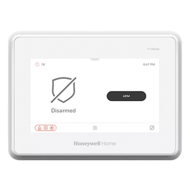 Panel de alarma y hogar inteligente todo en uno con pantalla táctil de 7 pulgadas y comunicador integrado