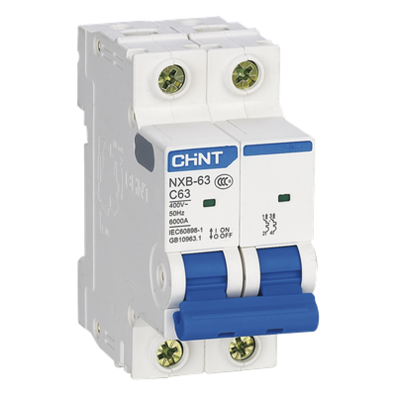 Pastilla para Riel Din, 2 Polos, 20 Amp, Vca:110/415v, 6kA, Catálogo: NXB632PC20.