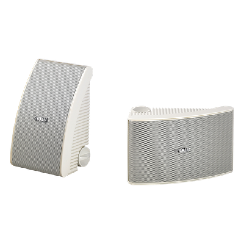 Altavoz de Montaje en Superficie de 2 vias | Woofer 5.25 in | Tweeter 1 in | Media Intemperie | 6 ohms | Par | Color Blanco