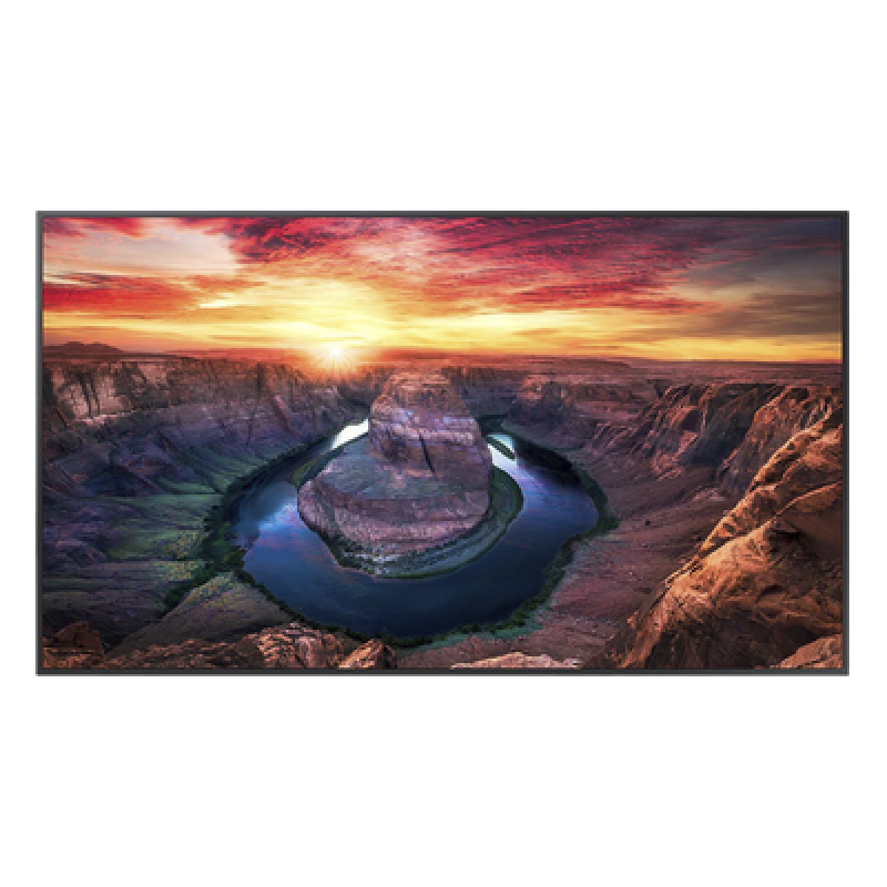 Pantalla Profesional LED de 65" para marketing digital / UHD 4K (3840x2160p) / Entradas de Video HDMI / uso 24/7 / Compatible VESA 400x300 / compatible con plataforma de gestion Samsung VXT