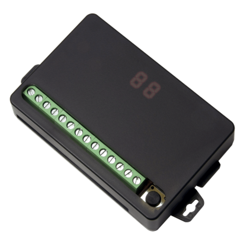 Receptor RF de 4 Canales / Alcance Hasta 80 Metros / Pulso Temporizado 0.5-99 Segundos o 1-99 Minutos