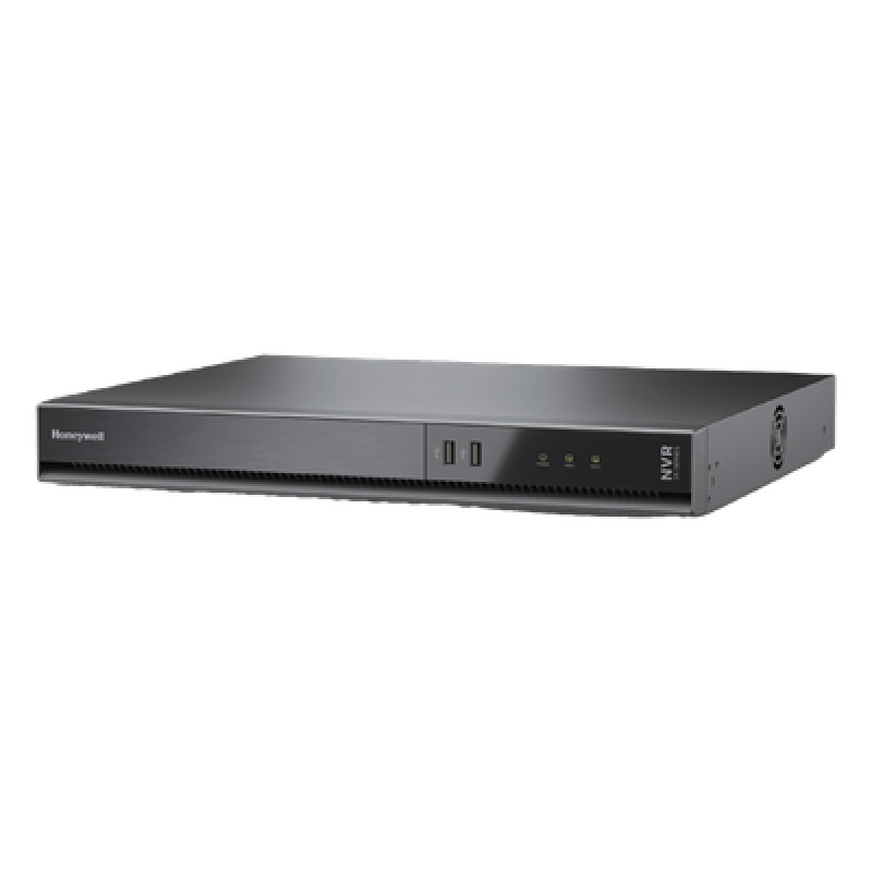 NVR de 16 canales 4K con 16 puertos PoE+ 30 W, 2 bahías HDD y recepción de alarmas, Serie 35