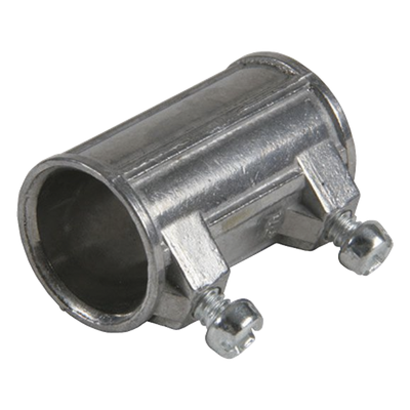 Cople de 1 1/4" para Tubo Pared Delgada con Tornillos Opresores.