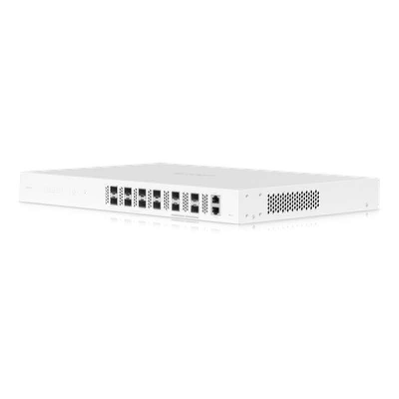Ubiquiti UISP Fiber OLT XGS — Terminal de línea óptica (OLT) de 8 puertos, 10 Gbps de subida y bajada, capacidad para 2,000+ suscriptores