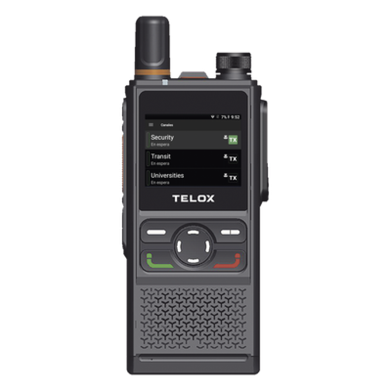 Radio PoC 4G LTE / Doble SIM / IP67 / Audio 3 W / Batería 4000 mAh / Pantalla 2 Pulgadas / Botones Físicos Profesionales