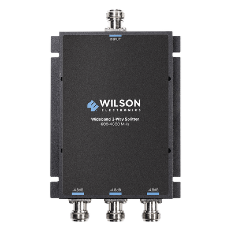 Divisor de 3 salidas, 50 Ohm, 600-4000MHz conector N-Hembra