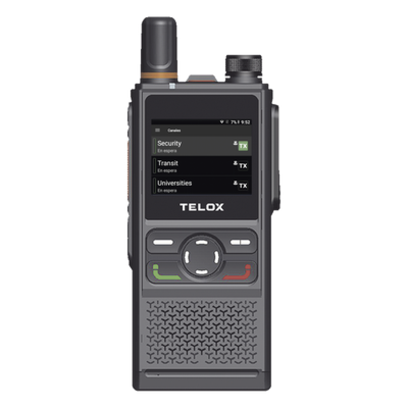Kit Radio PoC / IP67 / Doble SIM LTE Global / Batería 4000 mAh / Audio 3W / Pantalla 2"