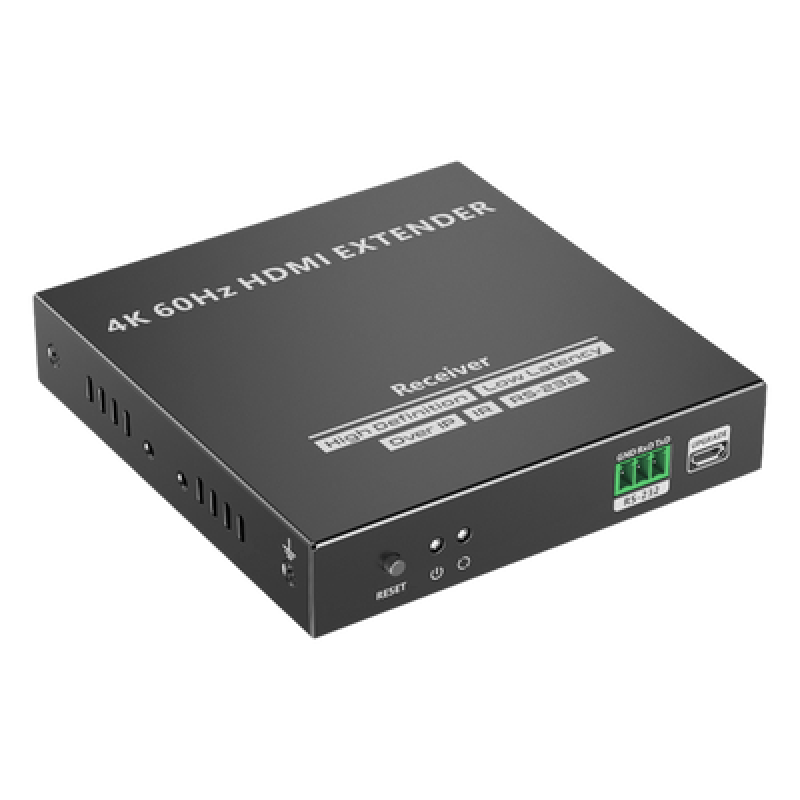 Receptor Compatible para Kit TT582 | 4K @60Hz | Cat 6, 6a y 7 | hasta 120 metros |