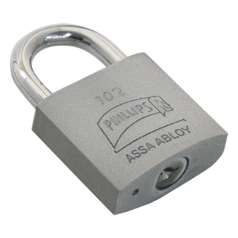 Candado de Hierro Sólido de Alta Resistencia / Gancho Largo / Llave PH-32 para 4 Pernos de Combinación / Para Condiciones Secas y Protegidas.