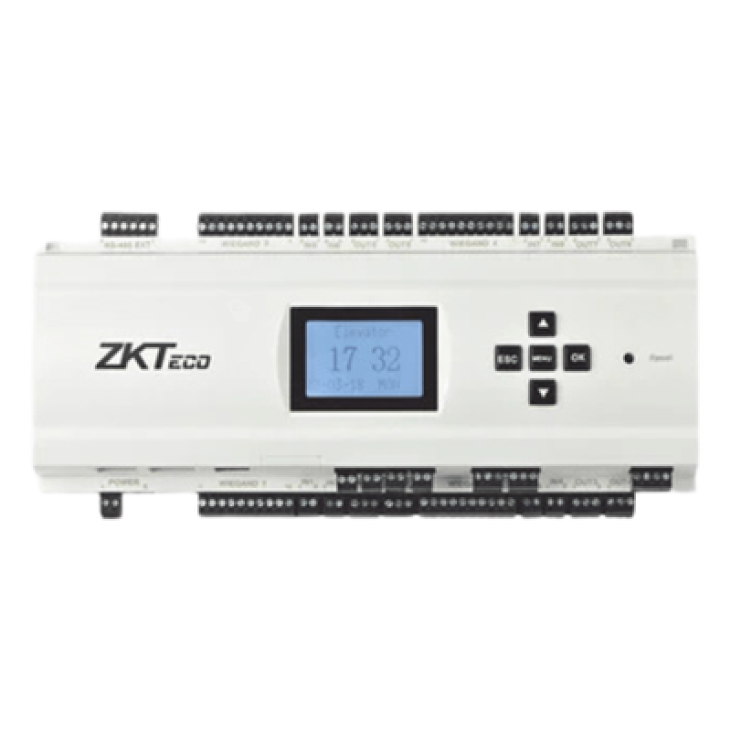 Controlador de Elevadores IP / 10 Pisos Expandible a 58 / 3,000 Huellas 30,000 Tarjetas / TCP/IP RS485