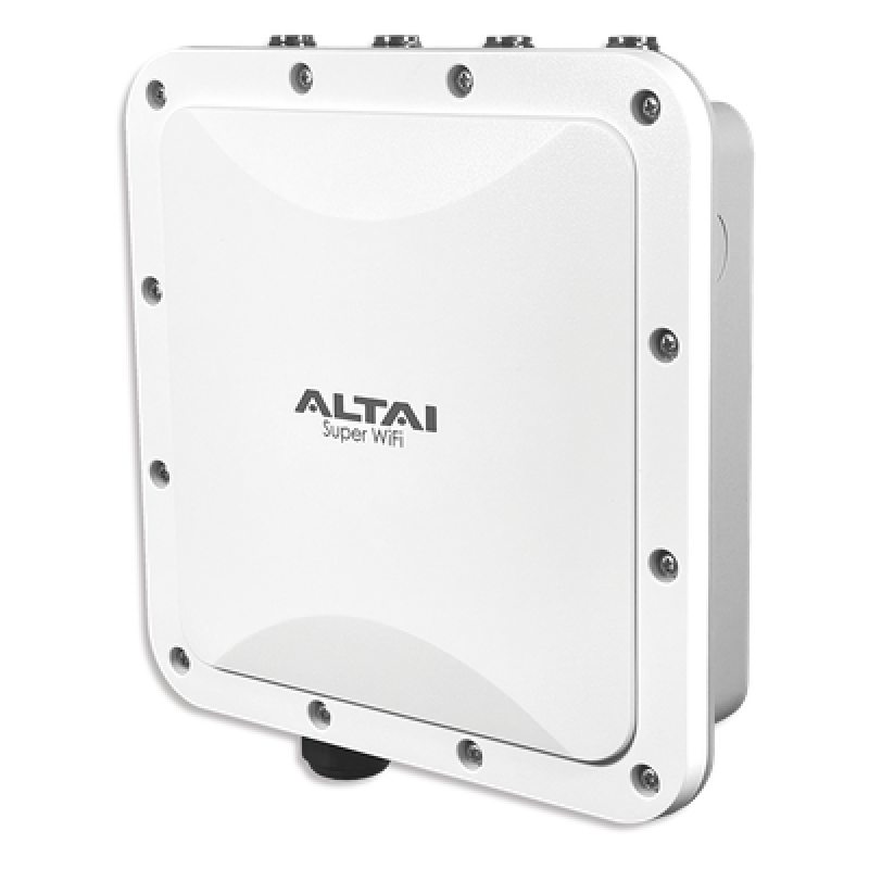 Punto de Acceso Industrial Super Wi-Fi 6 Conectorizado 2x2, Doble Banda Simultanea en 2.4 y 5 GHz, Hasta 400 m de Cobertura, 512 Usuarios Concurrentes