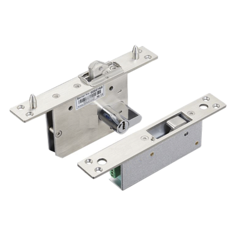 Cerradura Eléctrica para Puertas Corredizas / Tipo Gancho / Llave Bilateral / 12 VCC / 200 mA / Fuerza de Sujeción 400 kg / IP65