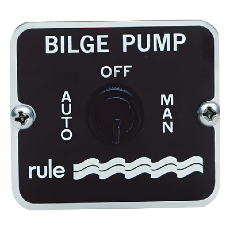 Switch de Panel / 3 Posiciones / 20 A / 12-24 Vcd / 2.2x2.0 in