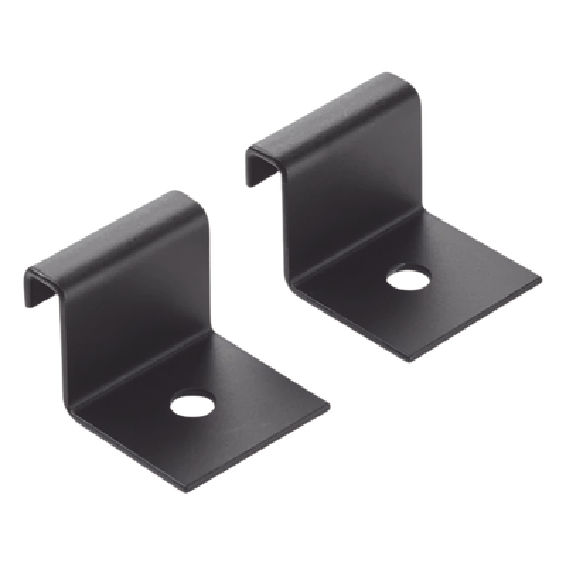 Kit de Soporte Vertical a Pared, Para Charola Tipo Escalerilla, de Acero, Color Negro