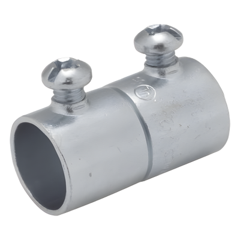 Cople de 1/2" (13 mm) para Pared Delgada con Tornillo.