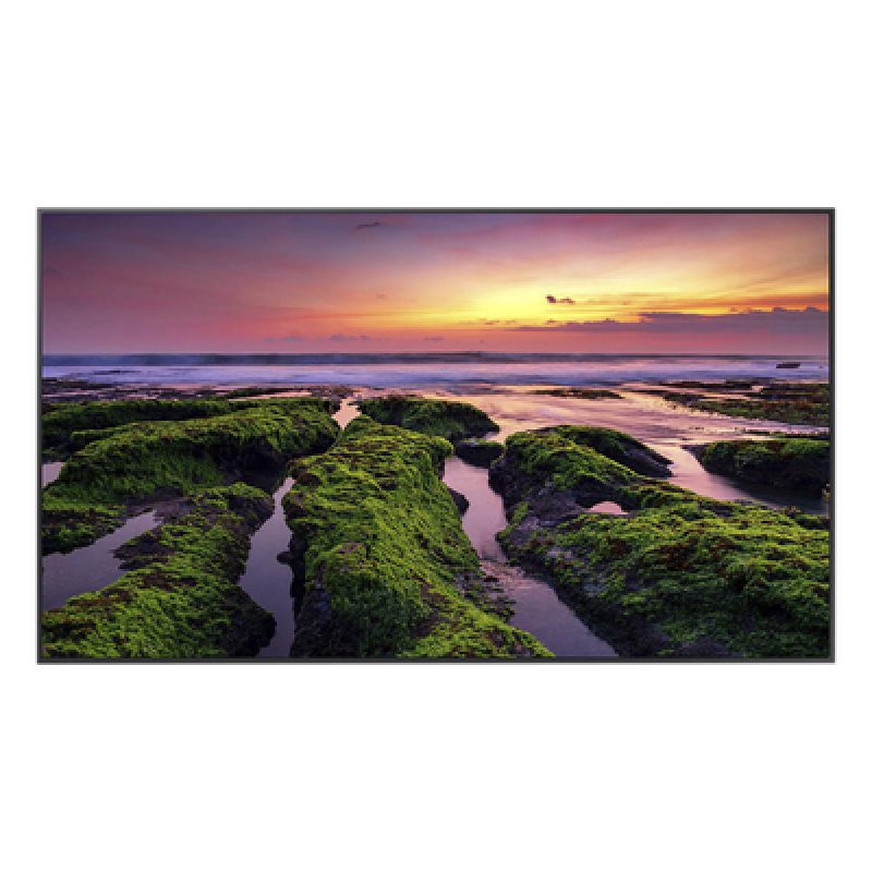 Pantalla Profesional LED de 55" para marketing digital / UHD 4K (3840x2160p) / Entradas de Video HDMI / uso 16/7 / Compatible VESA 200x200 / compatible con plataforma de gestion Samsung VXT