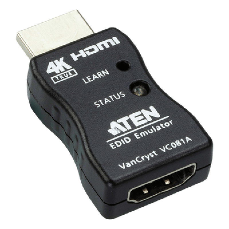 Adaptador de emulador de EDID | HDMI 4K real | Elimina problemas de comunicación debido a fallo de sincronización de datos EDID