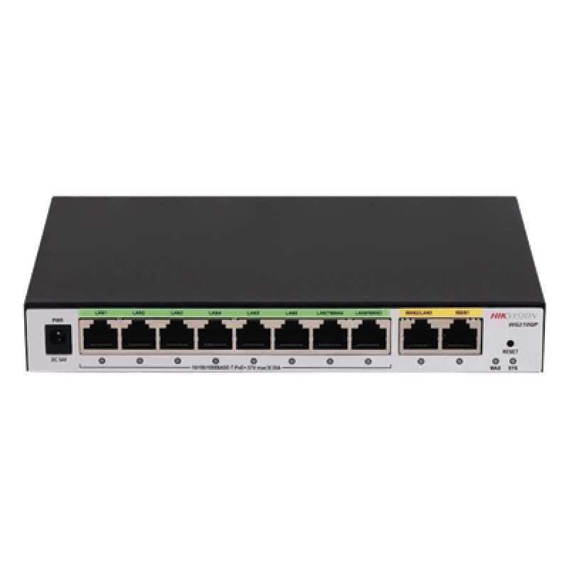 Router Gigabit PoE+ / Ideal para Access Point (AP) / 8 Puertos Gigabit PoE+ / 2 Puertos WAN / Hasta 200 clientes