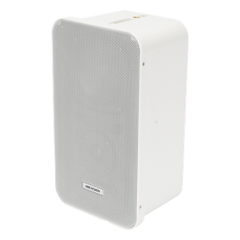Altavoz Tipo Columna | 20 Watts | 100 V | Rejilla de Metal | Color Blanco | Montaje en L | Exterior IP66