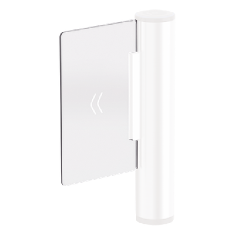 Aleta de Acrílico REQUERIDA para Torniquete DS-K3BC430LX / Para carril de 90 cms / No la incluye el torniquete