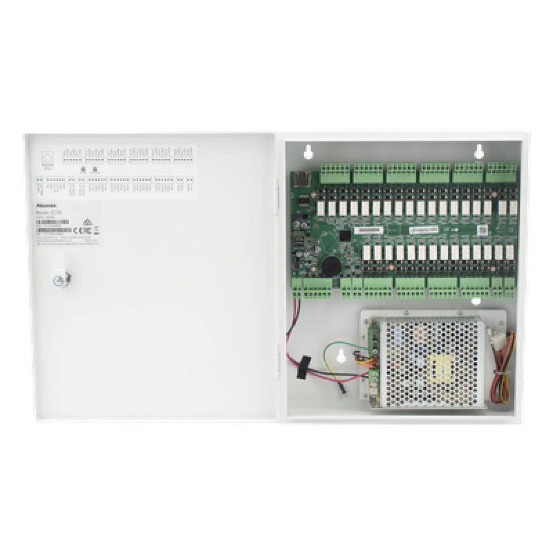 Controlador de Elevador IP Para 32 Pisos / Gestión 100% en la Nube / Interfaz Web / Pases Temporales desde App / Activación de Pisos desde App/ Wiegand / POE / 20,000 Tarjetas /100,000 Eventos / Compatible con Videoporteros Akuvox