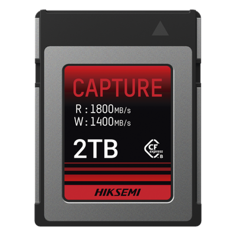 Memoria CFexpress Tipo B / 2 TB / 1800 MB/s Lectura / 1600 MB/s Escritura / Video 8K / PCIe Gen 3×2