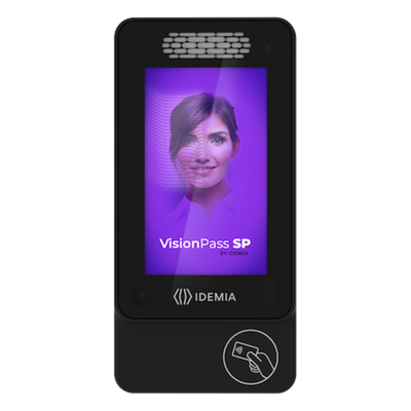 Lector de Control de Acceso Facial / IP65 / 10,000 Usuarios / PoE 12-24V DC / Ethernet RS485 RS422 USB 3.0 / Mifare Desfire