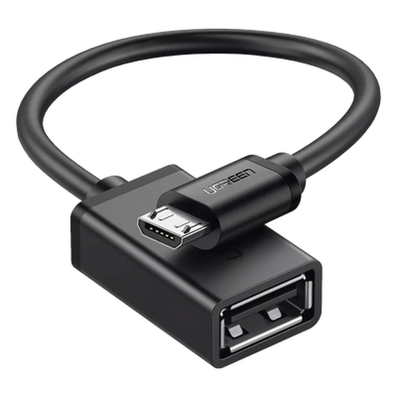 Adaptador OTG Micro USB Macho a USB 2.0 A Hembra