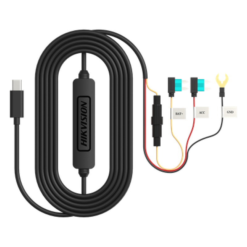 Adaptador Buck DC-DC / Entrada 12-24V DC / Salida 5V MicroUSB / Protección Baja Tensión 11.3V / Cable 3.4 m (11.2 ft)