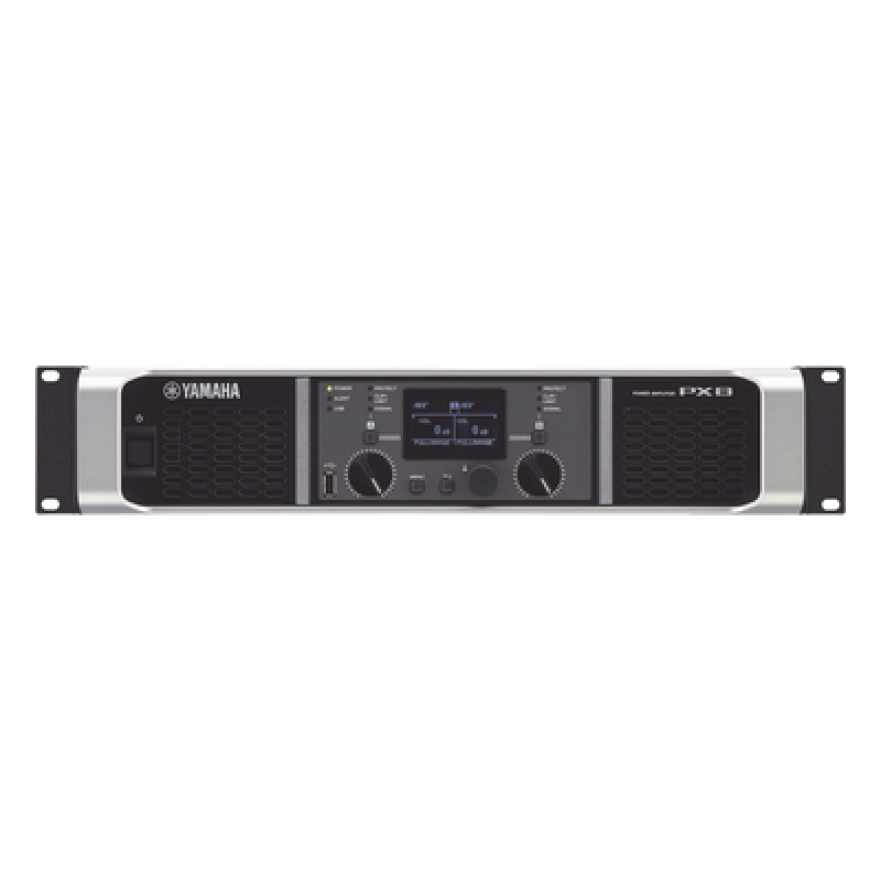 Amplificador de audio Clase D | 800 W x 2 a 8Ω | 1050 W x 2 a 4Ω. | Baja Impedancia | Procesamiento Inteligente