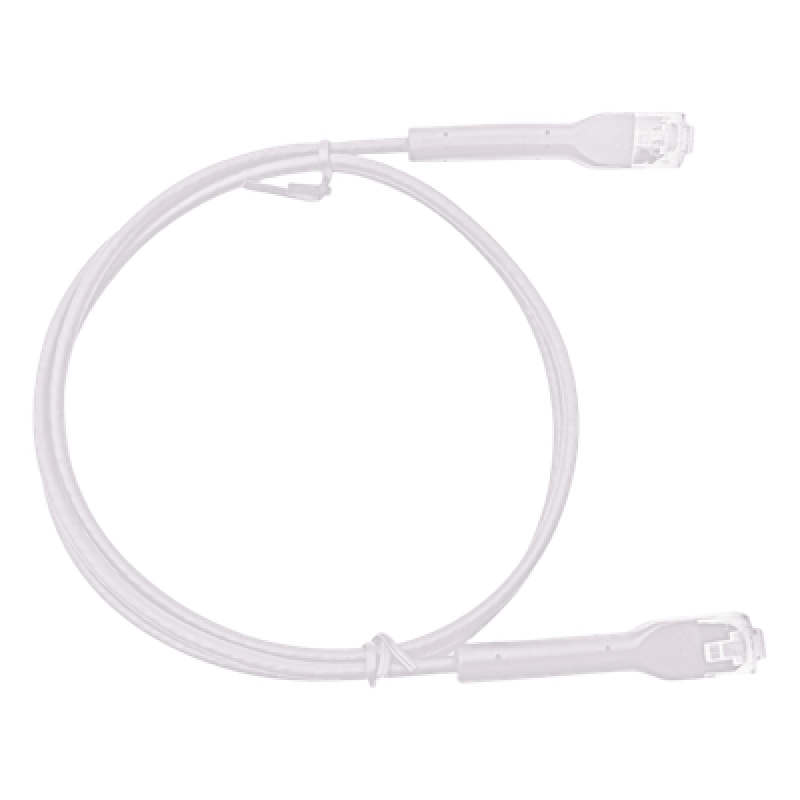 Cable de Parcheo UTP / Cat6 / 18 cm (7.09 in) / Ultra Slim / 250 MHz / 1 GbE / RJ45 No Blindado